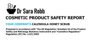 Quick CPSR Calendula Honey Scrub 