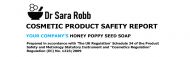 Quick CPSR Honey Poppy Seed Soap 